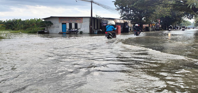 Curah Hujan Tinggi, Desa Menganti Kebanjiran, Warga Pilih Ngungsi