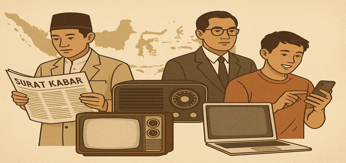 Sejarah Teknologi Komunikasi Indonesia dari Era Kolonial hingga Digital