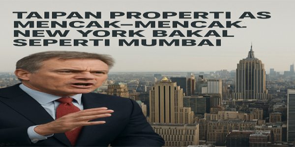 Taipan Properti AS Mencak mencak New York Bakal Seperti Mumbai