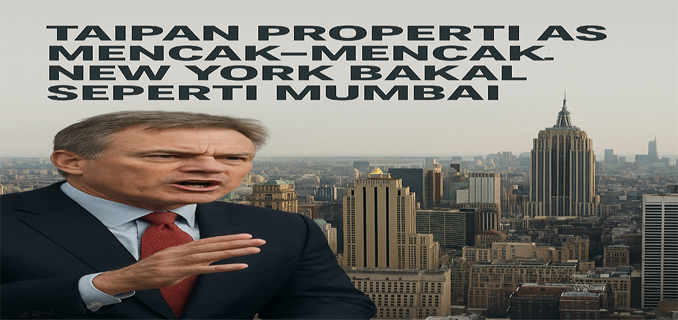 Taipan Properti AS Mencak mencak New York Bakal Seperti Mumbai