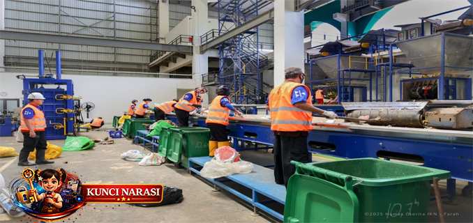 Canggih, TPST 1 IKN Dilengkapi Teknologi Waste to Energy