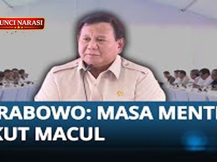 Prabowo Bantah Indonesia Sombong Tolak bantuan bencana Sumatera-Aceh